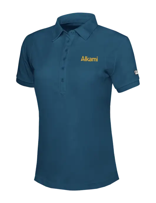 OGIO Womens Light Navy Jewel Polo w/Alkami Logo