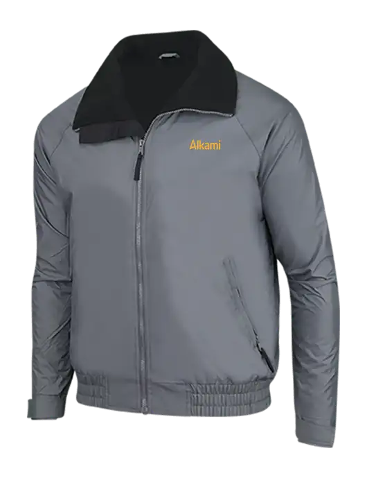 Dark Grey/Black Classic Competitor Jacket w/Alkami Logo