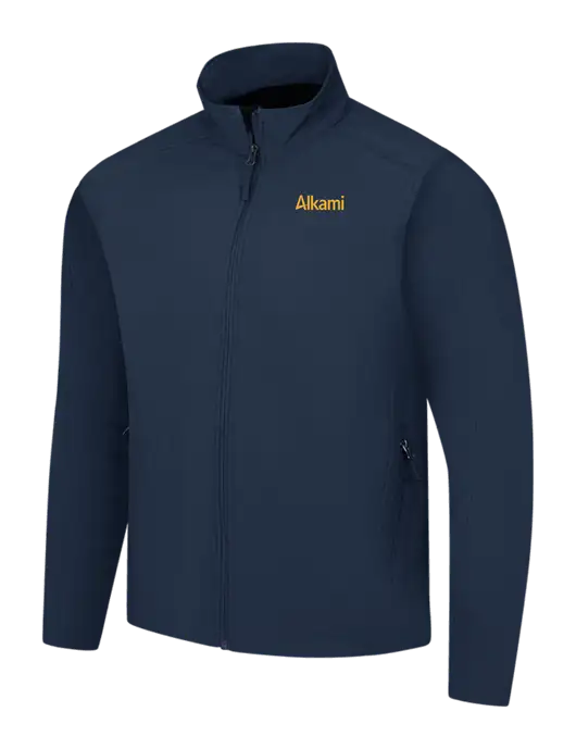 Navy Core Soft Shell Jacket w/Alkami Logo