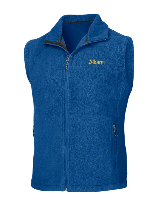 Royal Fleece Vest w/Alkami Logo