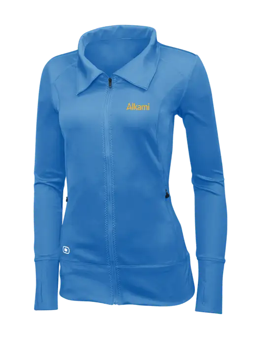 OGIO Royal Blue Womens Endurance Fulcrum Full-Zip w/Alkami Logo