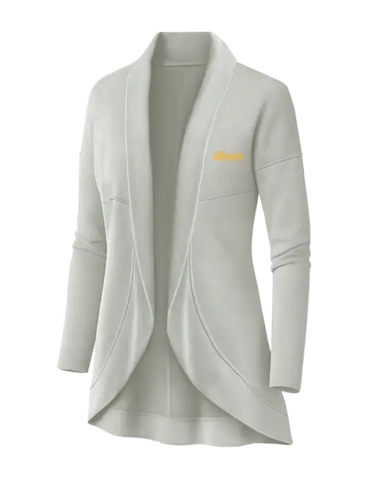 OGIO Ivory Snow Womens Luuma Cocoon Fleece w/Alkami Logo
