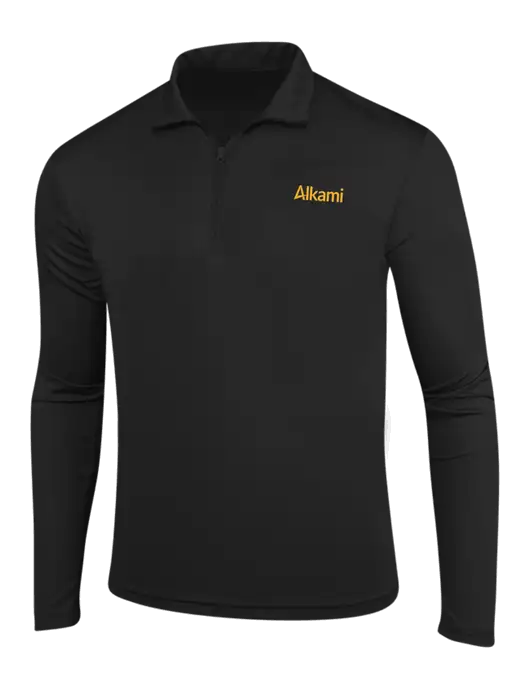 Black PosiCharge Competitor 1/4 Zip Pullover w/Alkami Logo