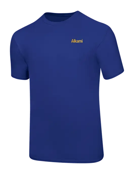 Ring Spun Royal 4.5 oz T-Shirt w/Alkami Logo