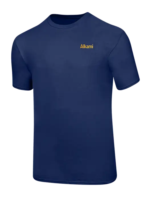 Ring Spun Navy 4.5 oz T-Shirt w/Alkami Logo
