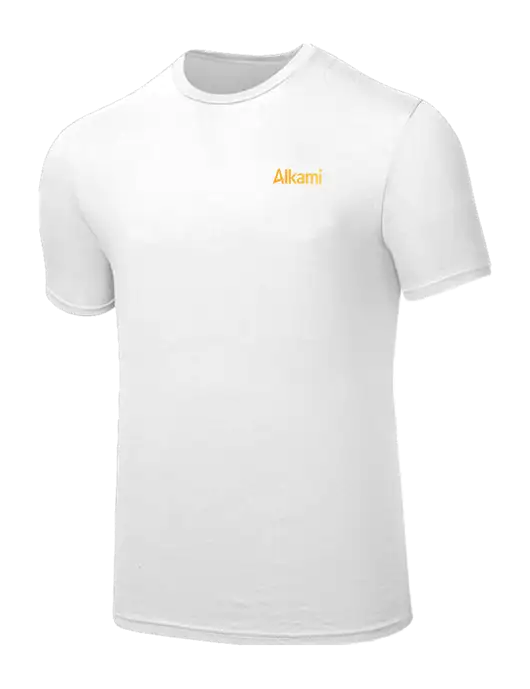 Seriously Soft White T-Shirt w/Alkami Logo
