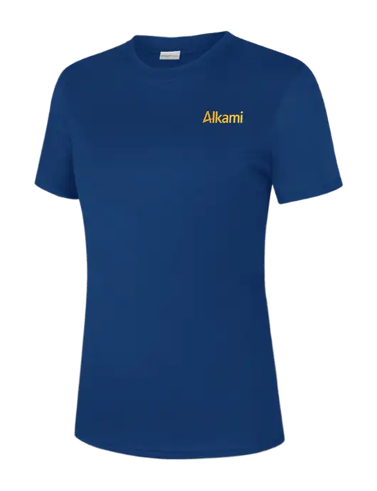 Womens Royal PosiCharge Competitor Tee w/Alkami Logo