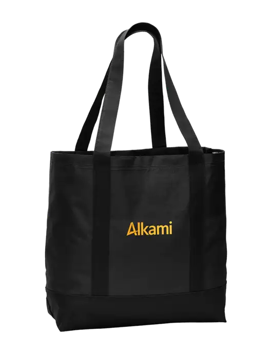 Carryall Black/Black Day Tote w/Alkami Logo