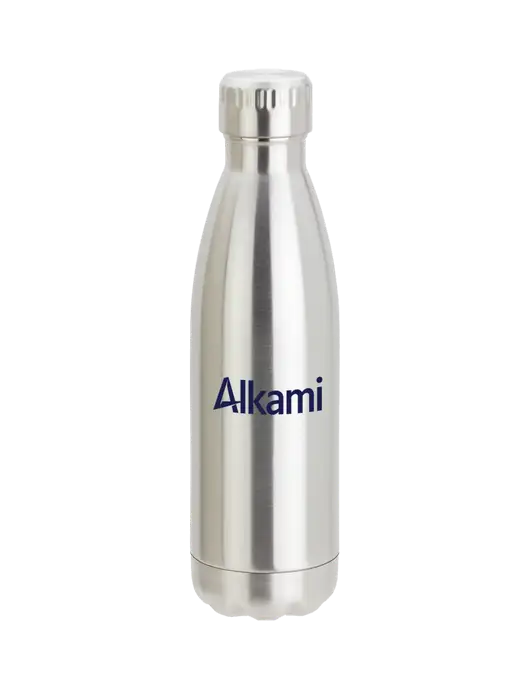 City Go Silver 17 oz Insulated Bottle w/Alkami Logo