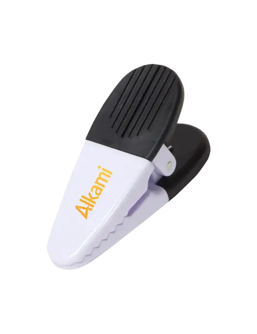 Magnetic White Power Clip w/Alkami Logo