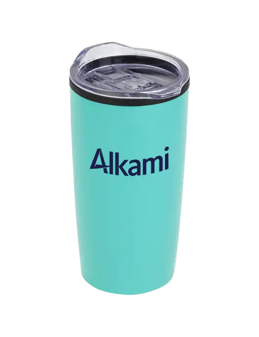 Olympus Teal 20 oz Tumbler w/Alkami Logo