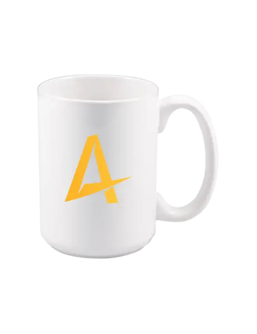 15 oz White Ceramic Mug w/Alkami Logo