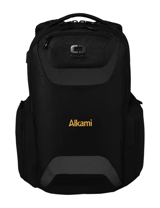 OGIO Black Charcoal Connected Pack w/Alkami Logo