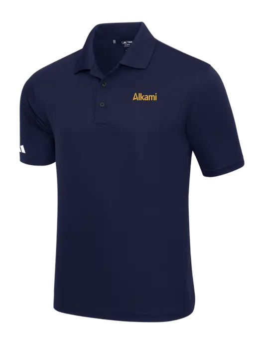 Adidas Navy Basic Sport Polo w/Alkami Logo