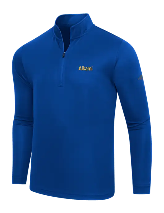 Adidas Royal Lightweight Quarter Zip Pullover w/Alkami Logo