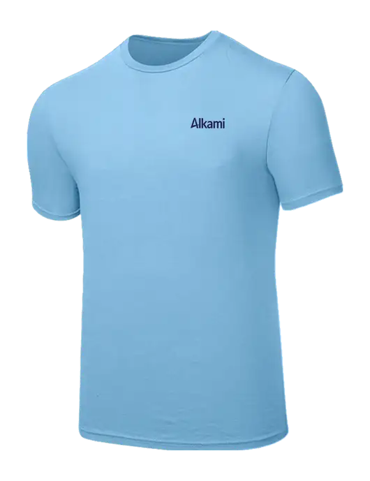 Seriously Soft Light Blue T-Shirt w/Alkami Logo
