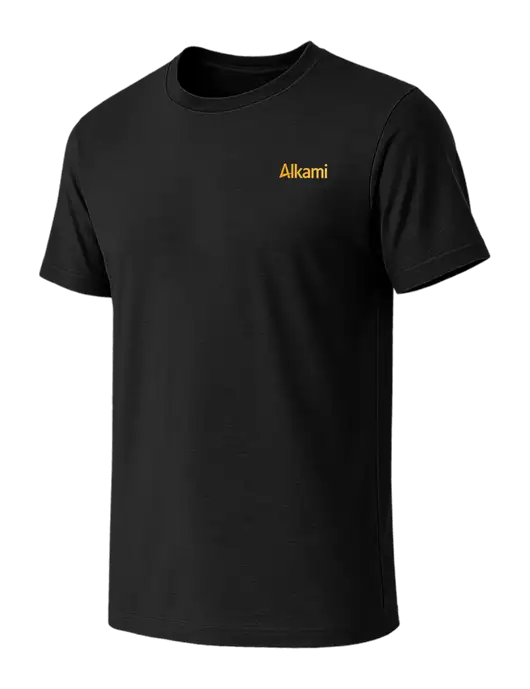BELLA+CANVAS Black CVC Short Sleeve Tee w/Alkami Logo