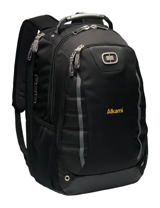 OGIO Black Pursuit Pack w/Alkami Logo