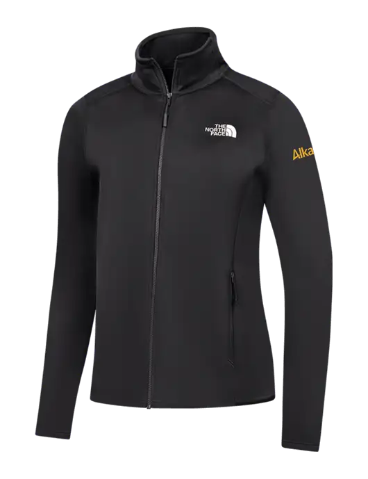The North Face Womens Black Skyline Full-Zip Fleece Jacket w/Alkami Logo