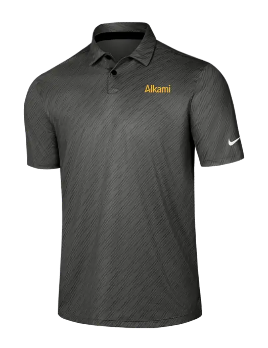 Nike Dark Grey Vapor Dash Polo w/Alkami Logo