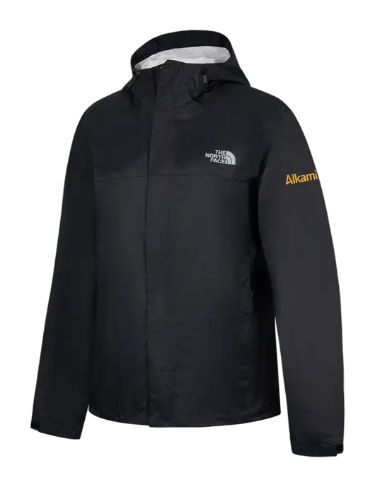 The North Face Black DryVent Rain Jacket w/Alkami Logo