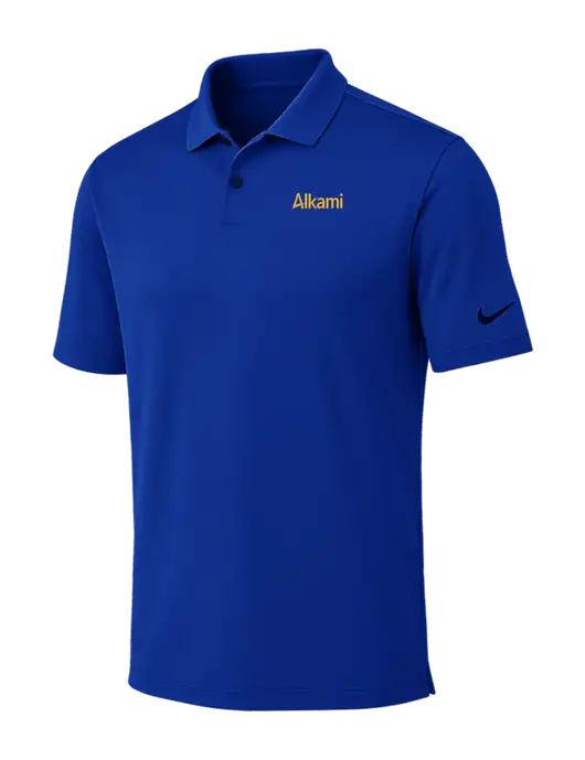 Nike Dark Royal Dri-FIT Vapor Polo w/Alkami Logo