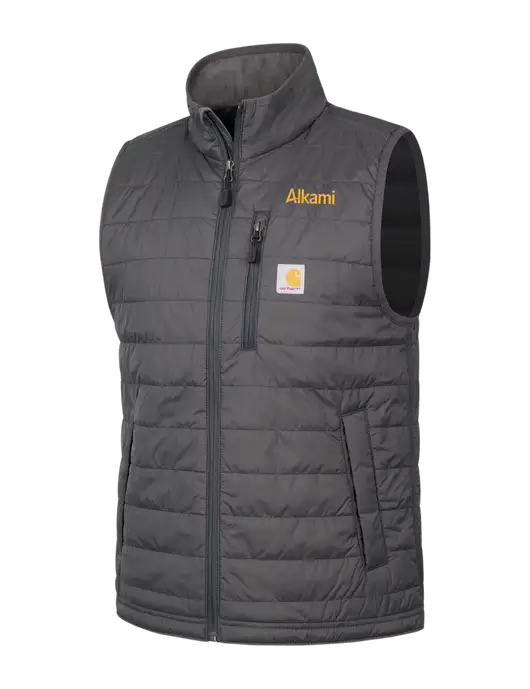 Carhartt Dark Grey Gilliam Vest w/Alkami Logo