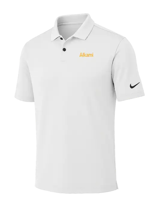 Nike White Dri-FIT Vapor Polo w/Alkami Logo
