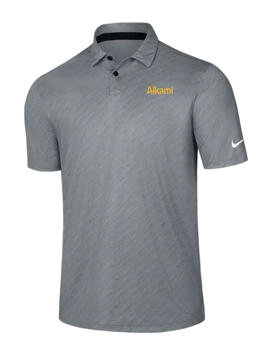 Nike Medium Grey Vapor Dash Polo w/Alkami Logo