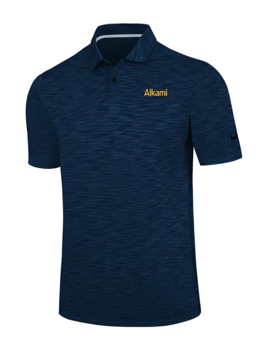 Nike Navy Dri-FIT Vapor Space Dyed Polo w/Alkami Logo