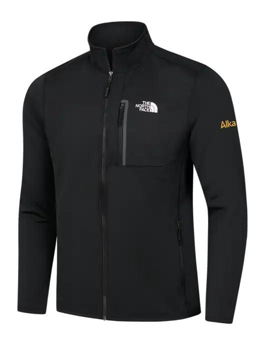 North Face Black Skyline Full-Zip Fleece Jacket w/Alkami Logo