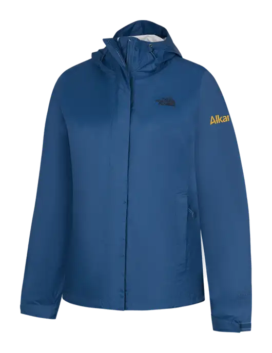 The North Face Womens Navy DryVent Rain Jacket w/Alkami Logo