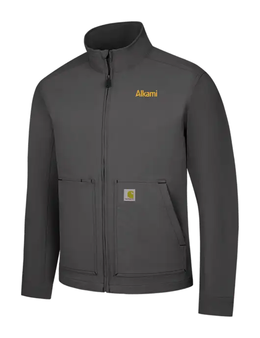 Carhartt Dark Grey Super Dux Soft Shell Jacket w/Alkami Logo