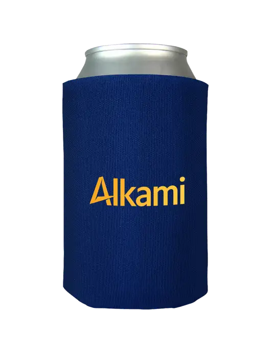 Dark Royal Blue Foam Coolie w/Alkami Logo