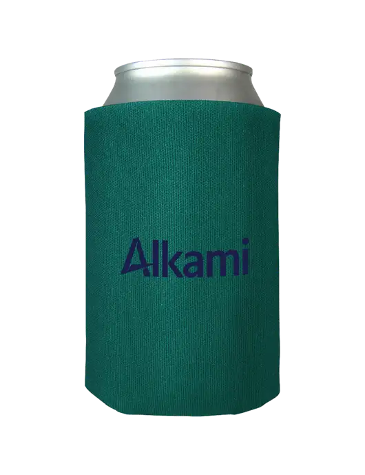 Teal Foam Coolie w/Alkami Logo