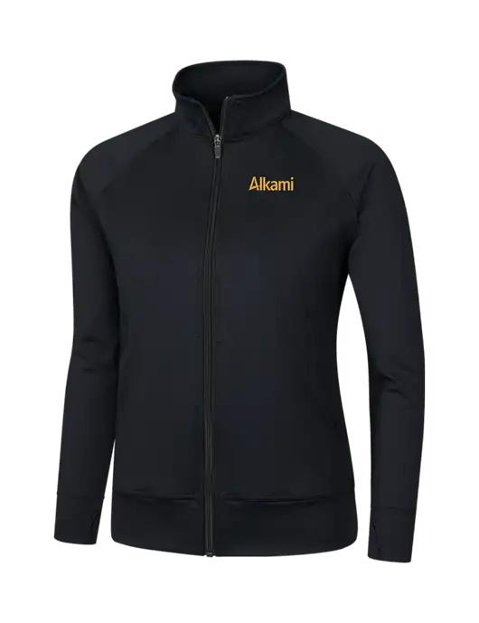 Womens Black NRG Fitness Jacket w/Alkami Logo