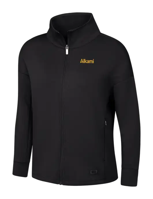 OGIO Womens Black Transcend Full-Zip w/Alkami Logo