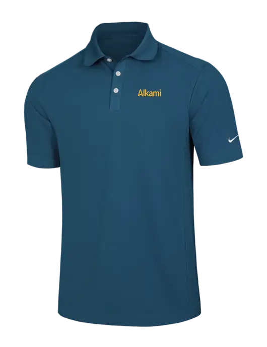 Nike Light Navy Dri-FIT Classic Polo w/Alkami Logo