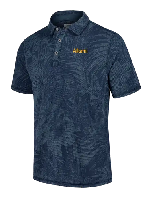 Tommy Bahama Navy Santiago Paradise Polo w/Alkami Logo