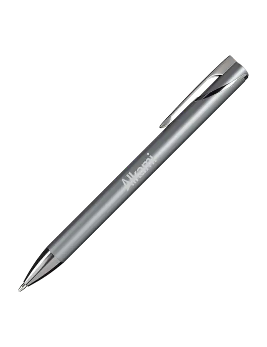 Dark Grey HyperNova Ballpoint Pen - Black Ink w/Alkami Logo