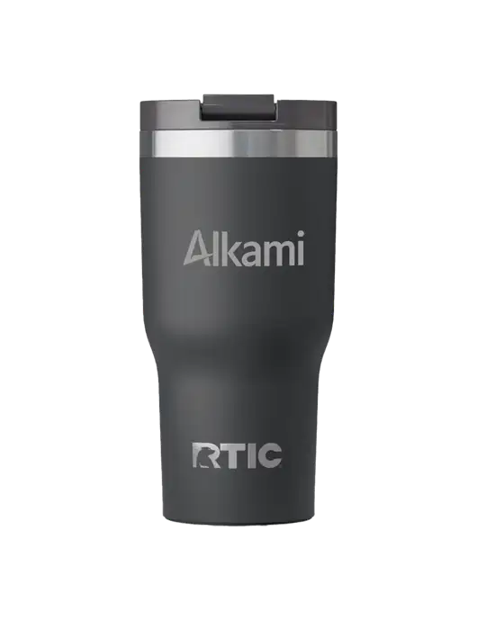 RTIC Essential 30 oz Charcoal Tumbler w/Alkami Logo